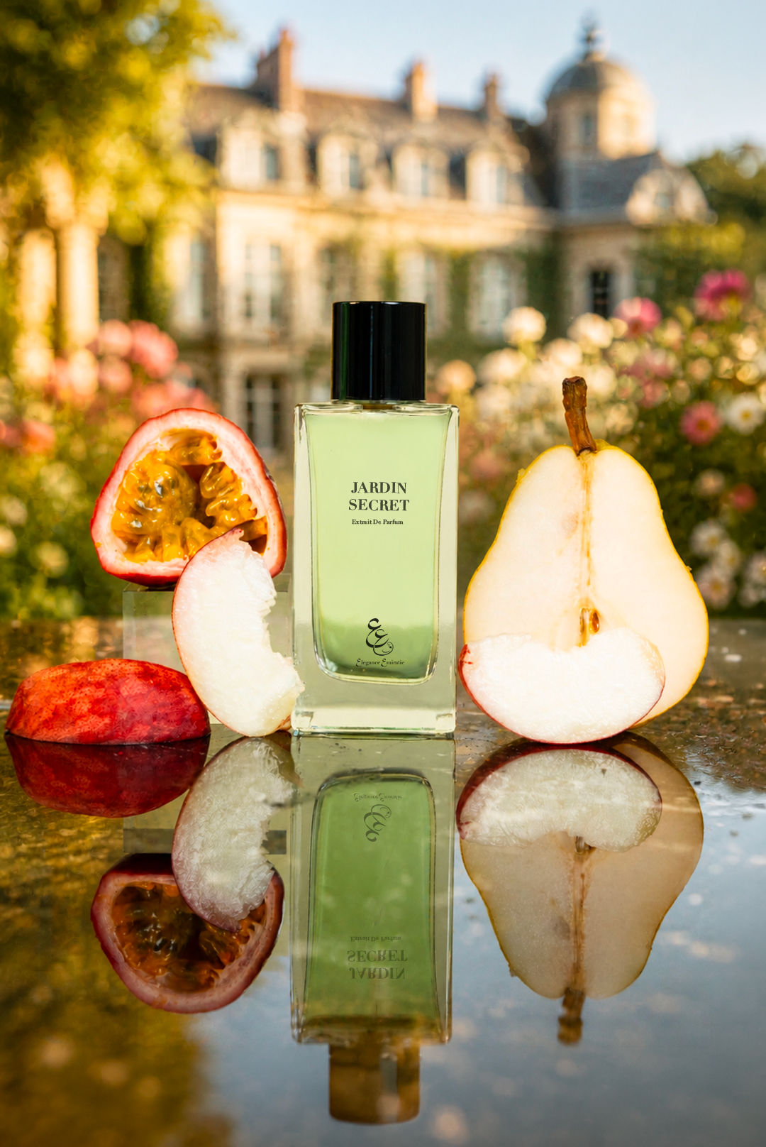 Jardin Secret Parfum fruité et floral par Elegance Emiratie