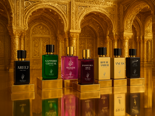 Plonge dans l’univers des parfums Shadha chez Elegance Emiratie