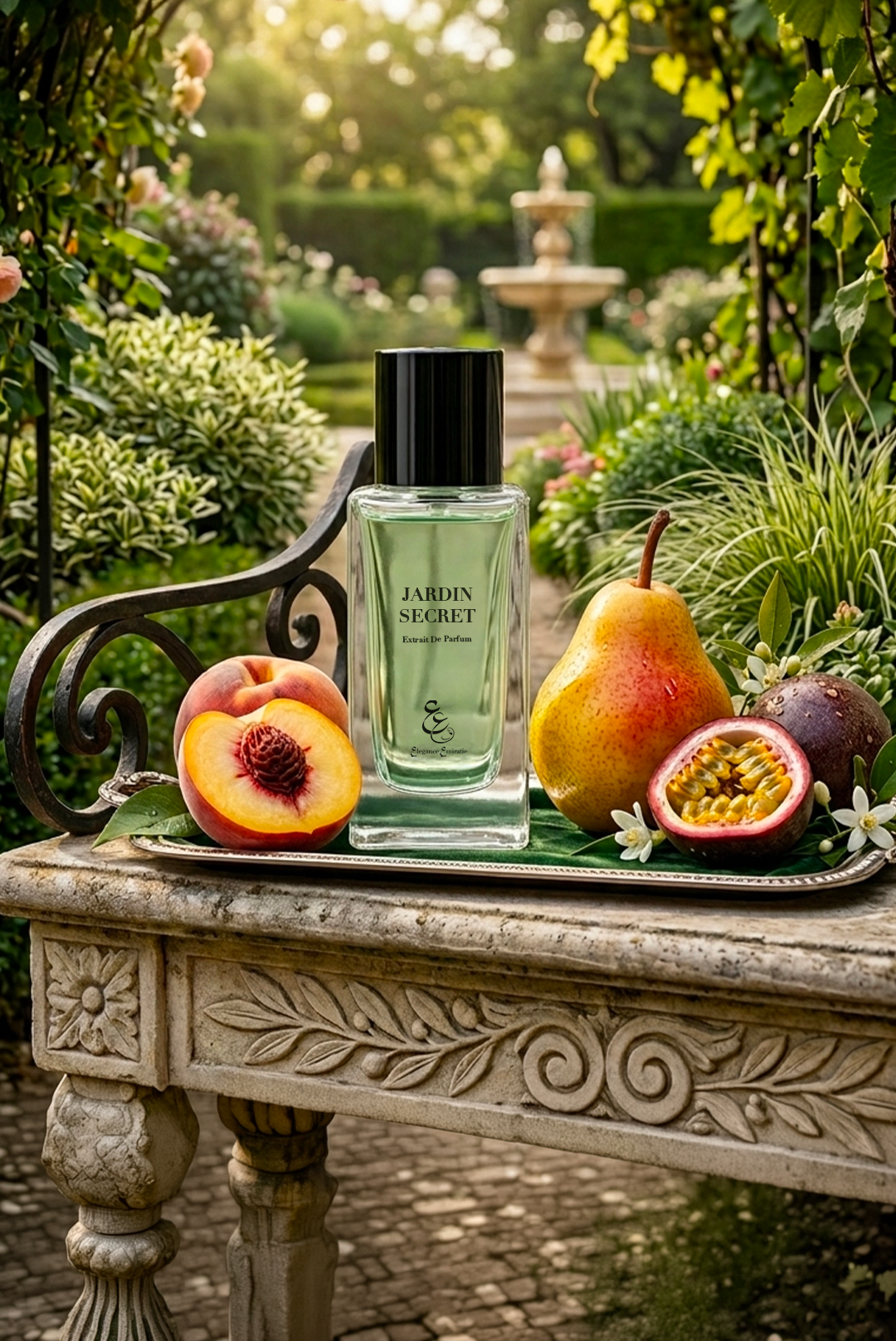 Jardin Secret Parfum fruité et floral par Elegance Emiratie