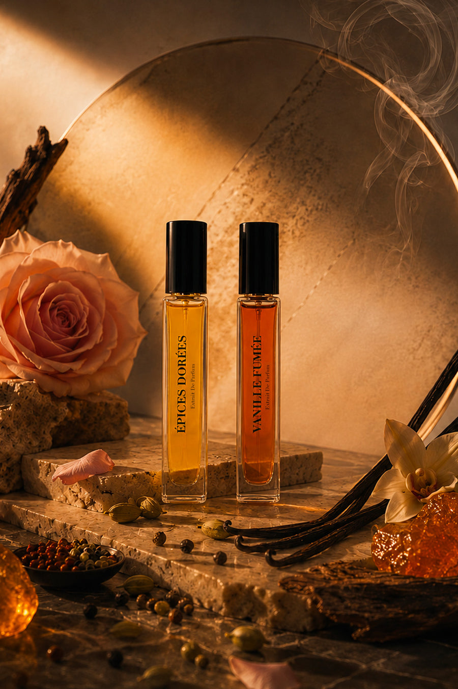 Épices Dorées x Vanille Fumée