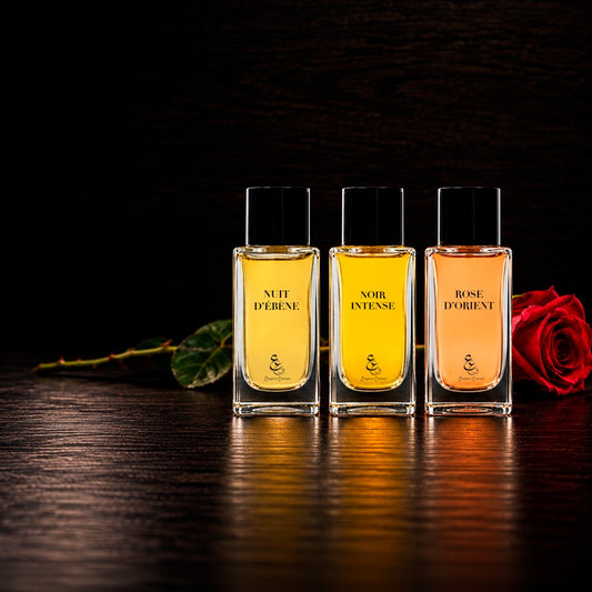 Pack signature Octobre : Nuit d'Ébène, Noir Intense et Rose d'Orient
